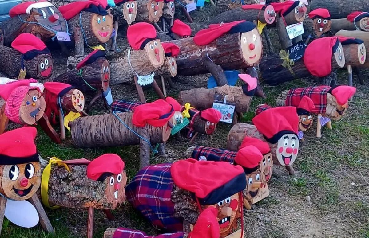 Feria del Tió escondidos en el bosque