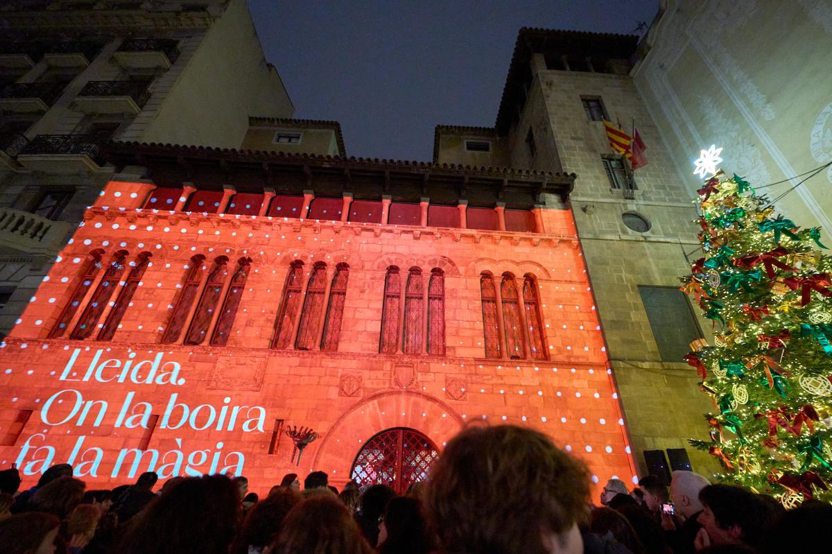Encendido de Luces de Navidad en Lleida 2025