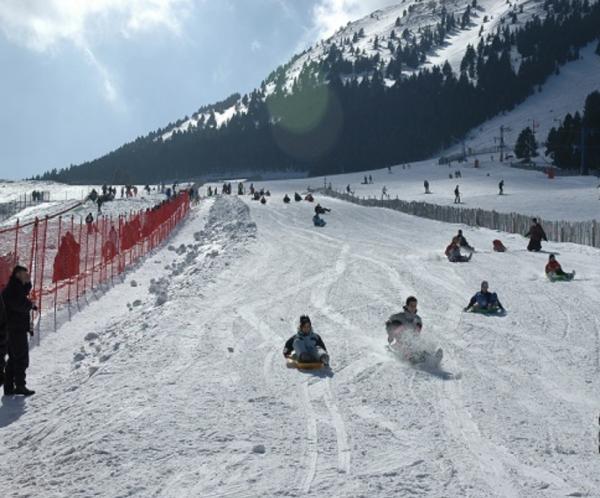 Estació d'esquí Port del Comte amb nens