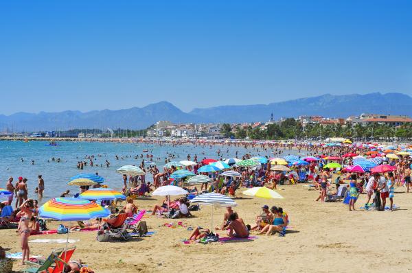 Playa del Prat d'en Forés, en Cambrils