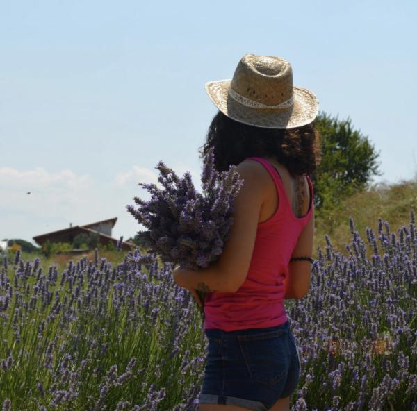 Parc de les Olors de Linyola amb nens