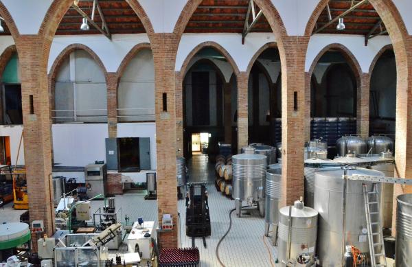 Visita en família al Celler modernista d'Alella Vinícola