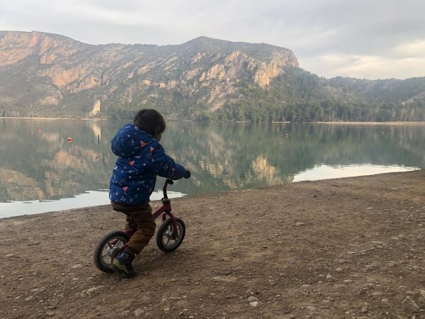 Vuelta por el pantano de San Lorenzo de Montgai, en la Noguera