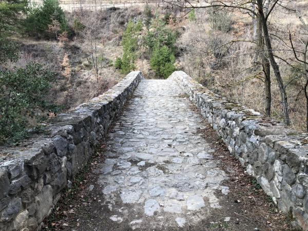 Área de ocio del Puente de Vall-llonga, en Sant Llorenç de Morunys