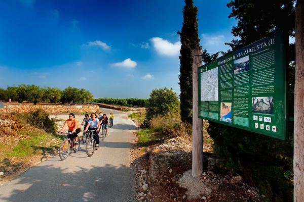 Ruta de la Vía Augusta Con niños