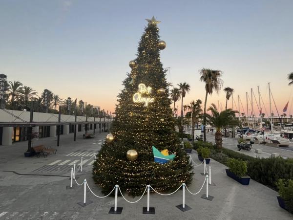 Navidad en el Puerto Olímpico de Barcelona 2025