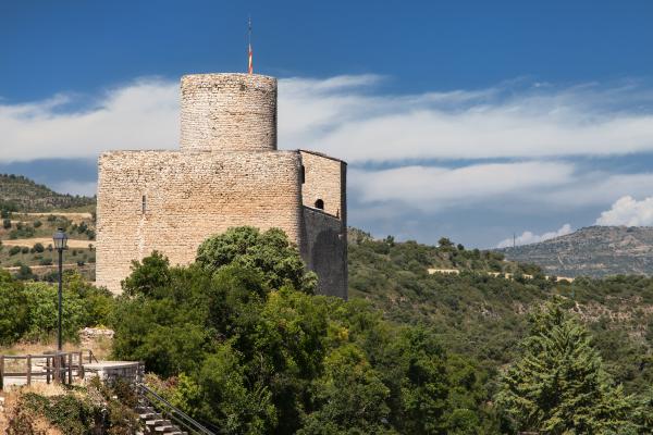 Castell de Mur amb nens