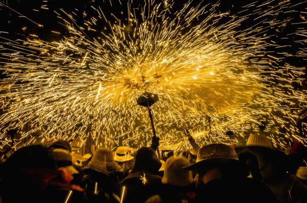 Fiesta de la Filoxera de Sant Sadurí d'Anoia, una fiesta con fuego y música