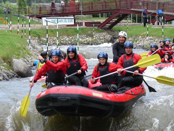 Rafting y deportes de aventura en el Parc Olímpic de la Seu d'Urgell | raftingparc.cat