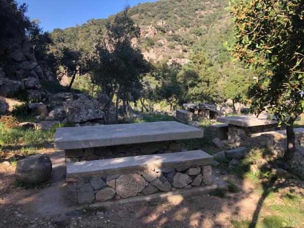 Àrea de lleure de Castellfollit - Roca de l'Abella | Àrea de lleure de Castellfollit o de la Roca Abella. Foto: ESCAPADA AMB NENS