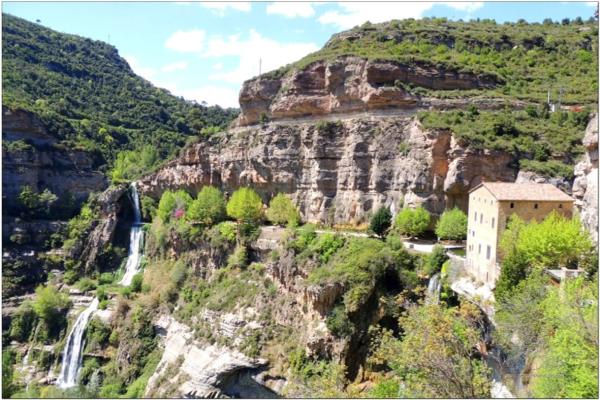 Sant Miquel del Fai Con niños