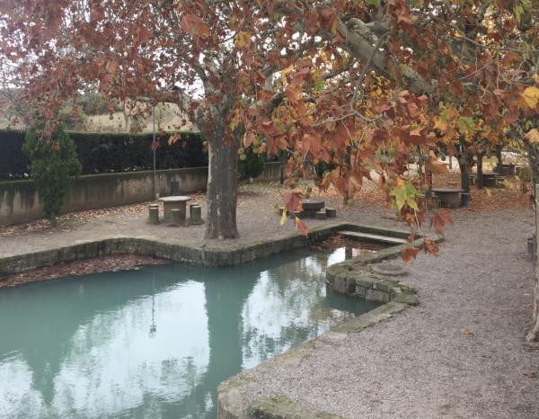 Área de picnic Font de l'estany de Guissona Con niños