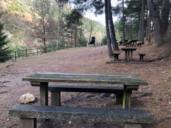 Área de ocio Les Fonts del Cardener, en la Coma i la Pedra