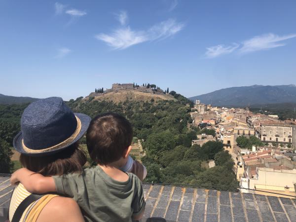 Un día en Hostalric con niños