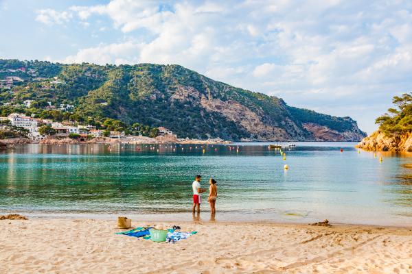 La Cala de Aiguablava, la más famosa de Begur