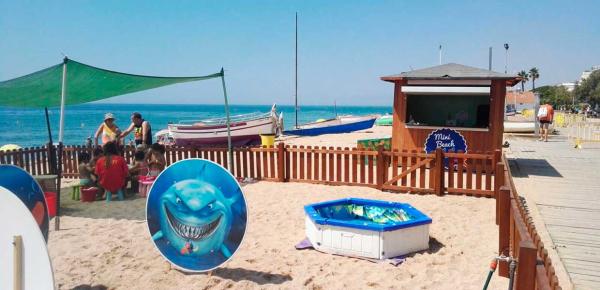 La Playa de los Pescadores Con niños