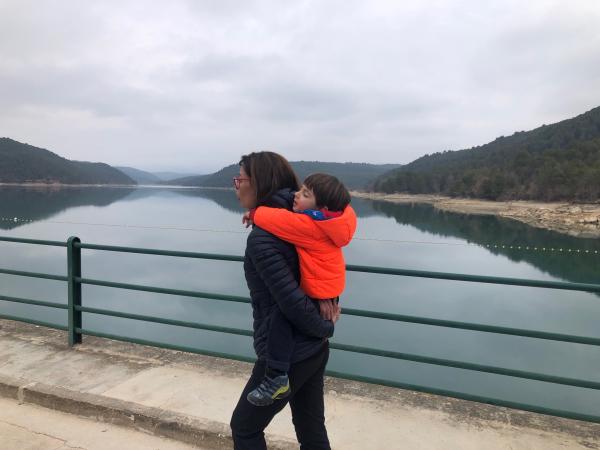 Vuelta por el pantano de Sant Ponç, en Clariana de Cardener