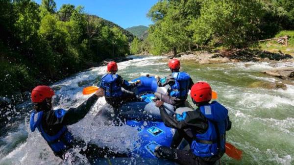 Rafting por el Noguera Pallaresa