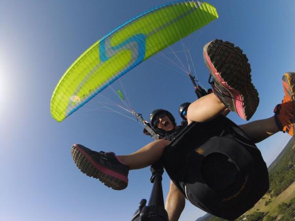 Vuelo en parapente por Montsant Con niños