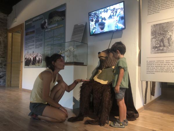 Casa de l'Ós Bru de los Pirineos Con niños