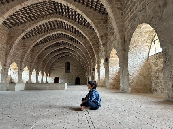<span>4</span>Punto de partida perfecto para visitar el Monasterio de Santes Creus y para realizar excursiones y actividades en familia | ESCAPADAAMBNENS.COM