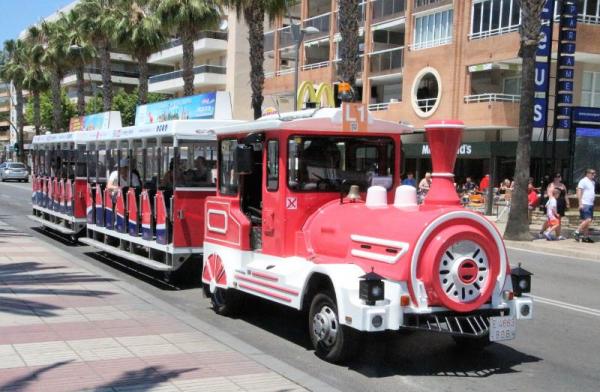 Tren turístico de Salou Con niños