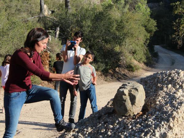 El camino de los siete sentidos Con niños