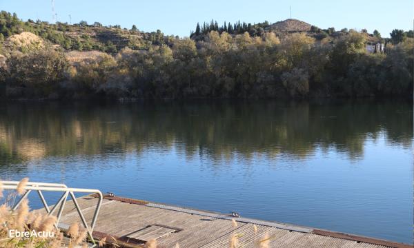 Playa Fluvial de Aldover Con niños