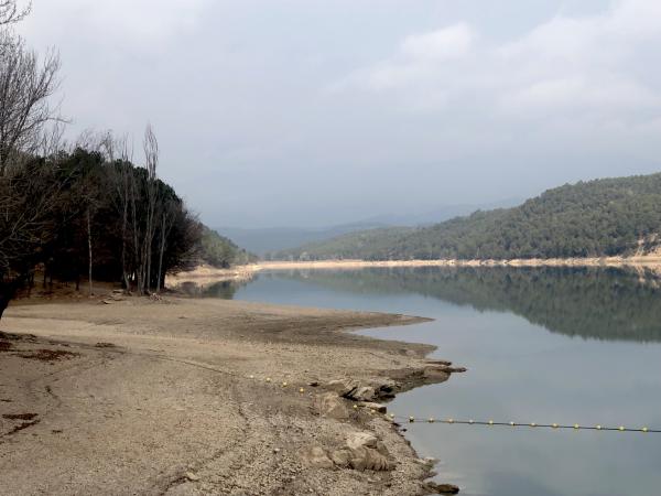 Vuelta por el pantano de Sant Ponç, en Clariana de Cardener