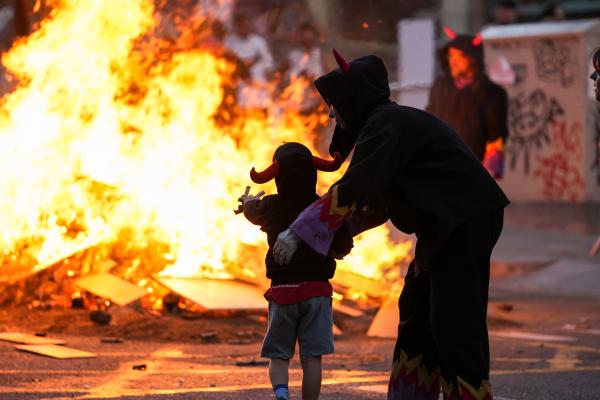 Revetlla de Sant Joan a Barcelona