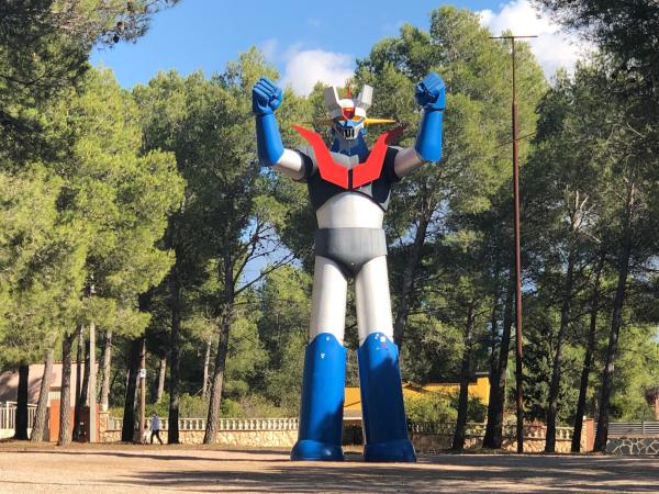 Mazinger Z, l'estàtua gegant amb nens