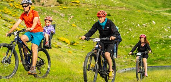 Rutes guiades en E-Bike a Boí Taüll amb nens