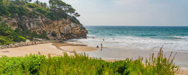 Cala Crancs, en Salou Con niños