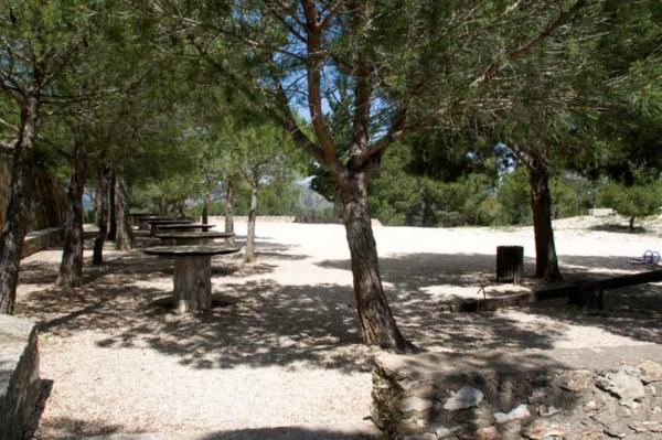 Zona de picnic de Santo Domingo