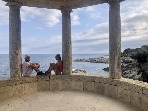 El camí de Ronda de S’Agaró amb nens