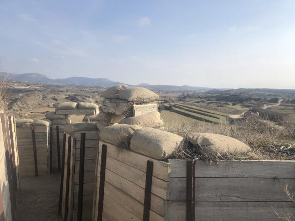 Las Trincheras del Merengue, en Camarasa