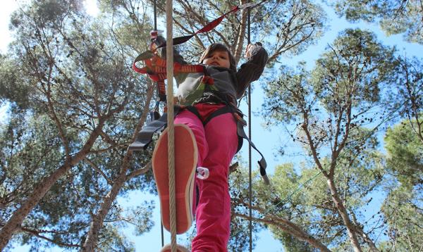 Bosc Aventura amb nens