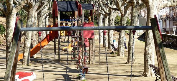 El Parque Dalmau, en Calella | calellabarcelona.com