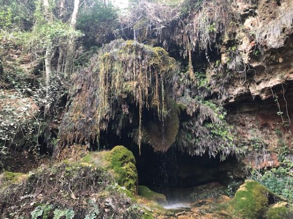 Cascada de la Vall amb nens