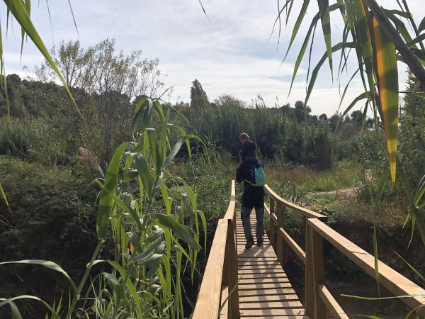 Ruta desde Vila-rodona, siguiendo la pista del Gaià Con niños