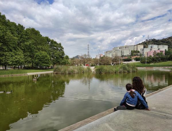 Parc de Can Zam amb nens