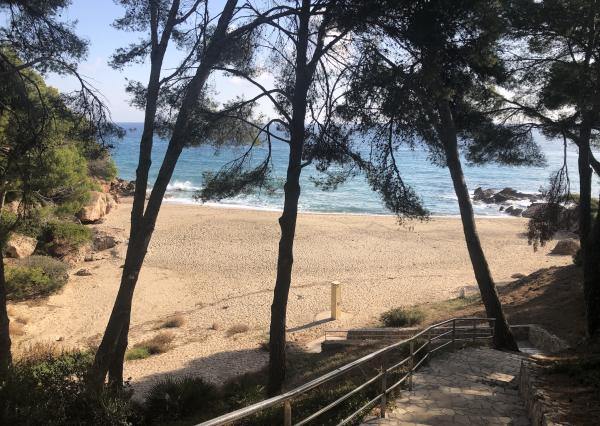 Cala de les Sirenes, a Miami Platja