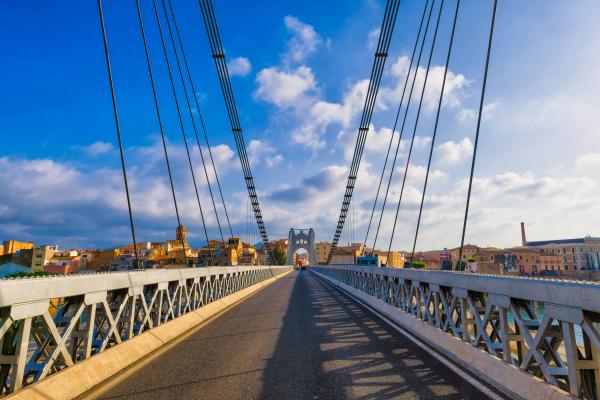 Puente Colgante Con niños