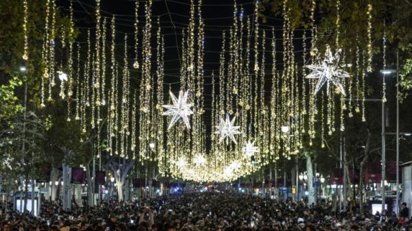 Encesa i llums de Nadal 2025 a Barcelona