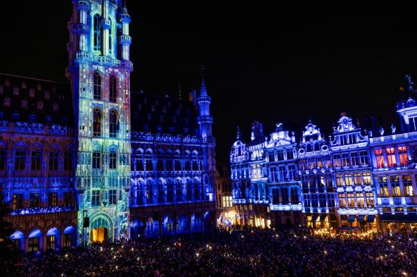 Mercado de Navidad en Bruselas 2025
