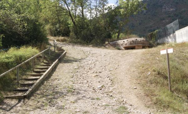 Parc dels búnquers amb nens