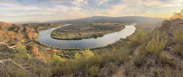 Mirador del Meandro de Valldeporcs Con niños