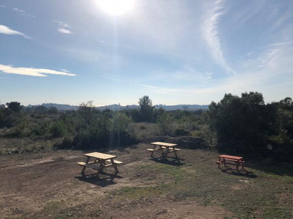 Picnic junto a un yacimiento ibérico Con niños