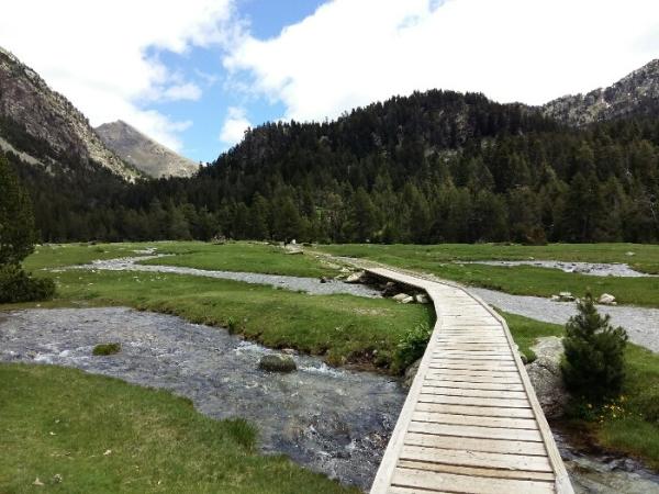 Un paseo adaptado por el Planell d'Aigüestortes