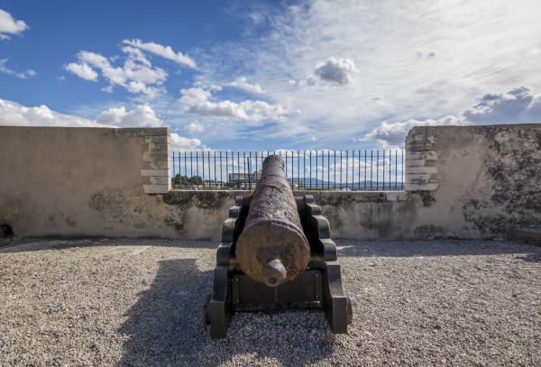 Castell de la Suda amb nens